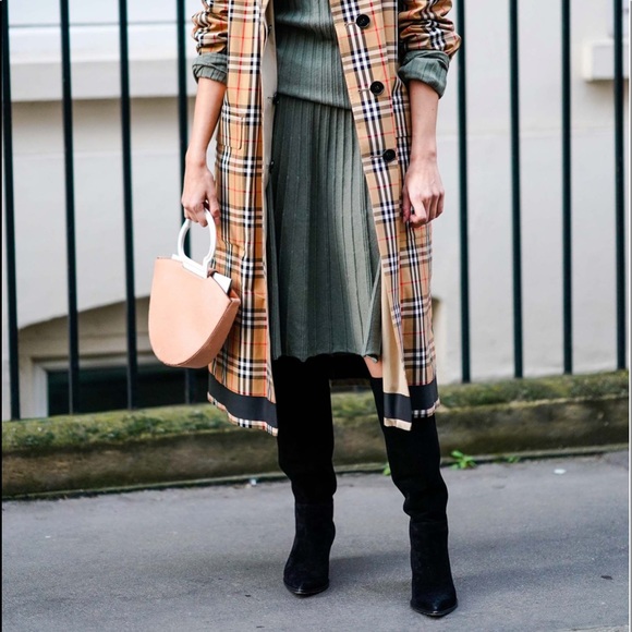 Sergio Rossi Shoes - Sergio Rossi $1100 Platform Suede Slouch B…